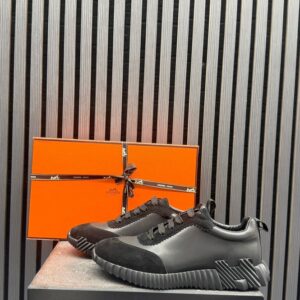 Hermes zwart leer