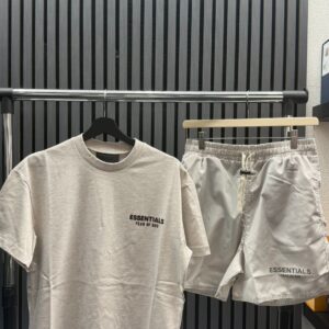 Essentials zomer pak grijs