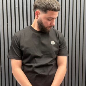 MONCLER T-SHIRT ZWART